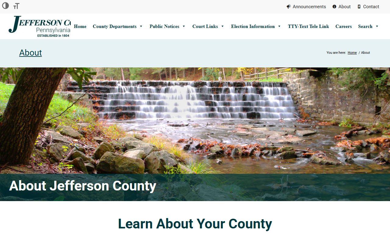 Jefferson County Prothonotary court records county page