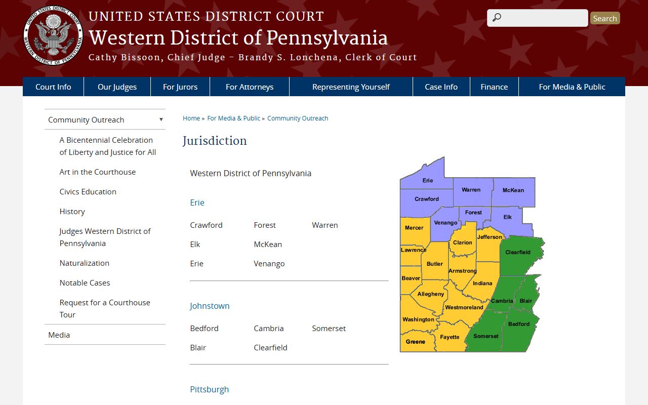 Jefferson County Court of Common Pleas records jurisdiction context
